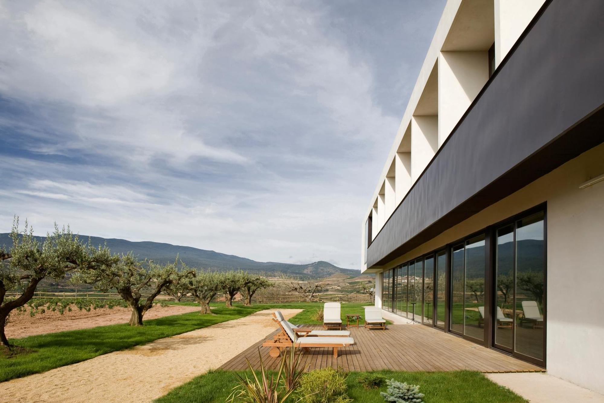 Hotel-Bodega Finca De Los Arandinos Entrena ภายนอก รูปภาพ